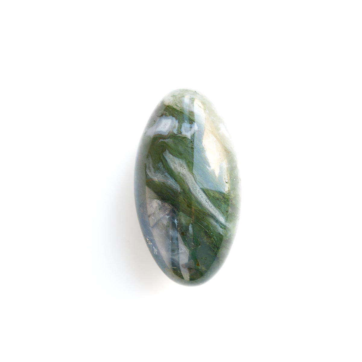 Moss agate closeup